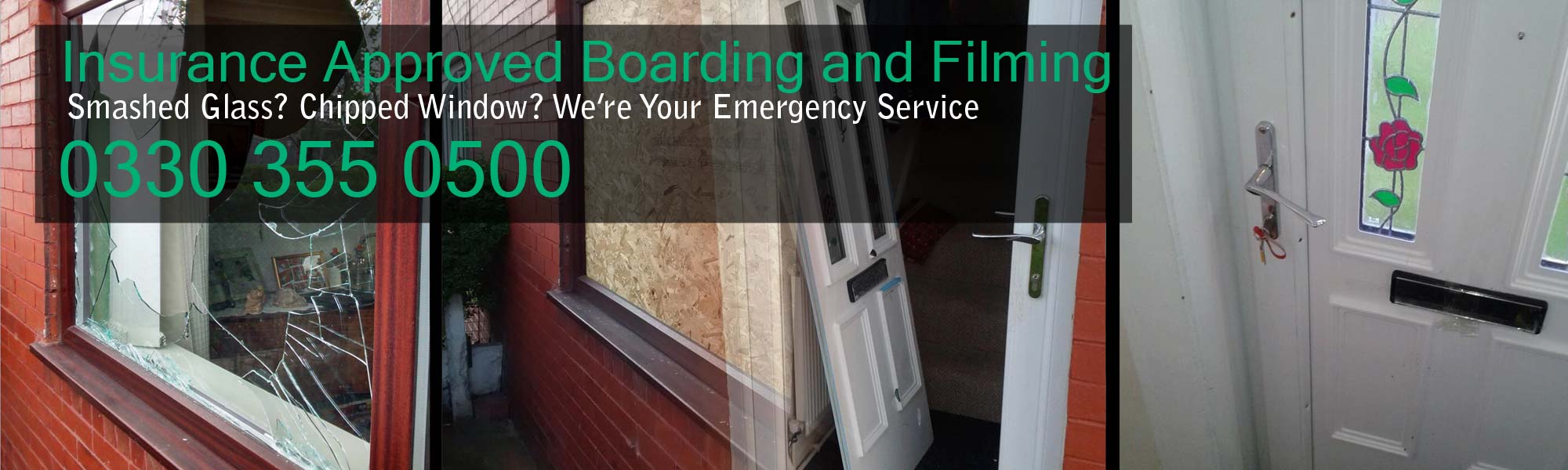 Insurance Approved Boarding and Filming